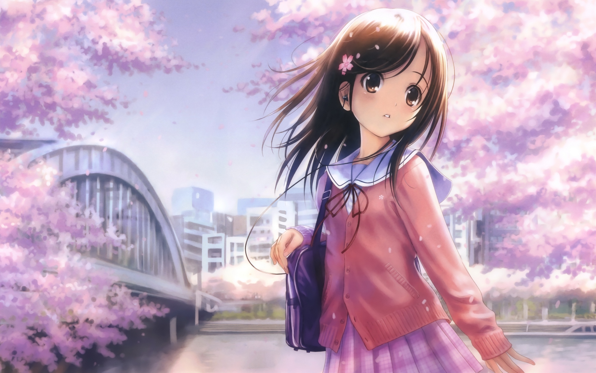 Steam Workshop - Cute Anime Girl - HD Wallpaper 