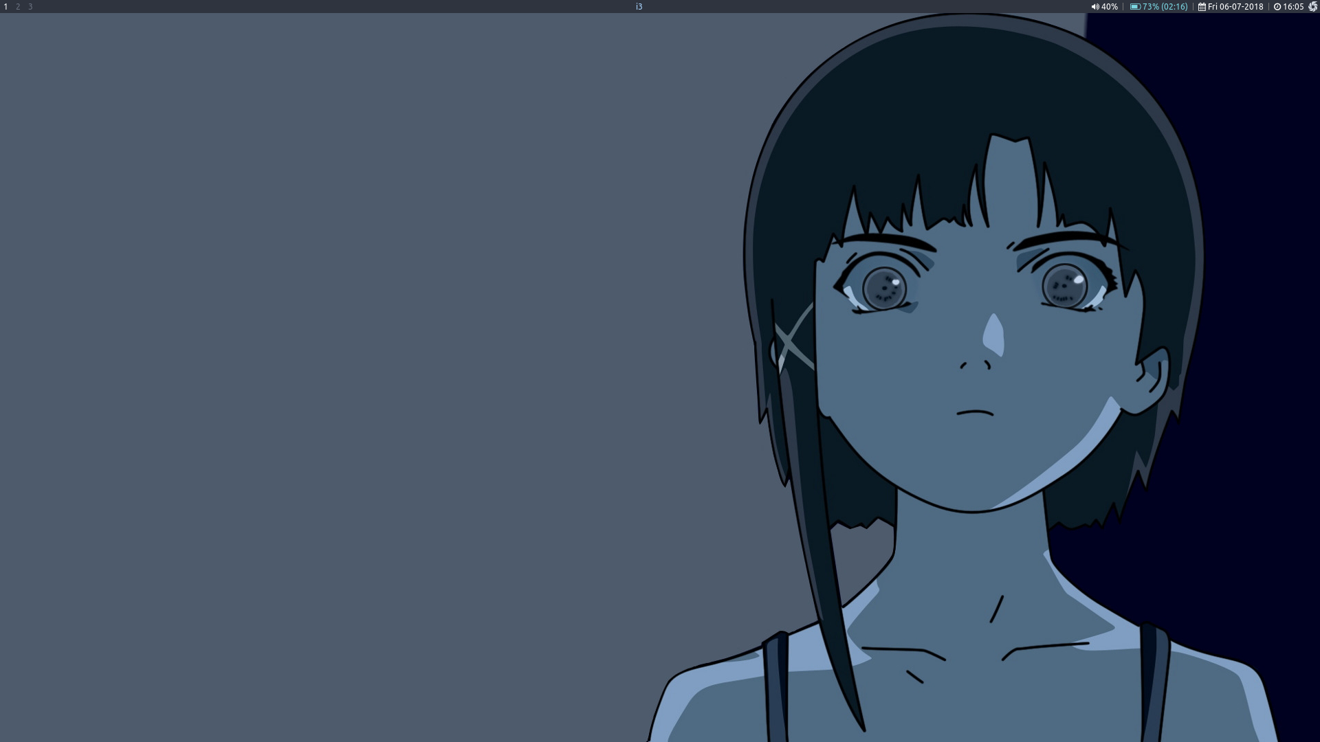 Serial Experiments Lain Linux - HD Wallpaper 