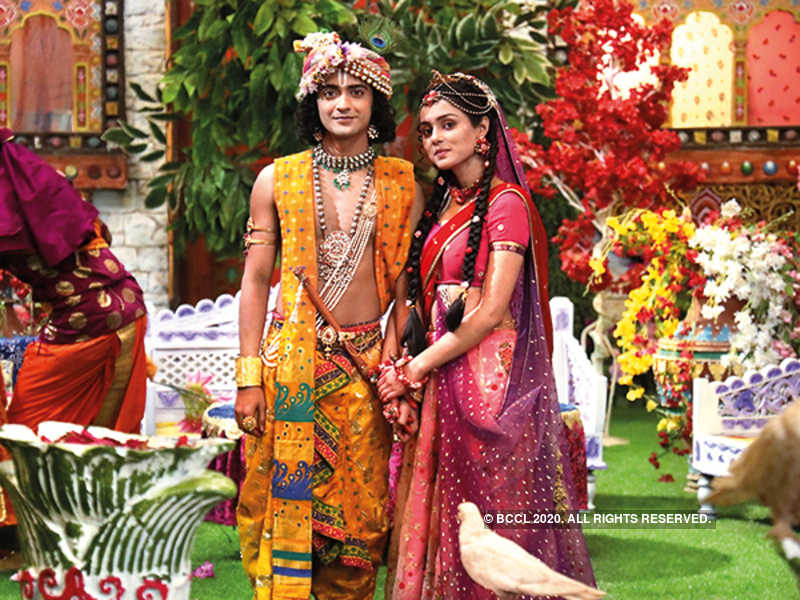 Sumedh Mugdalkar And Mallika Singh On Radhakrishn - Mallika Singh And Sumedh Mudgalkar - HD Wallpaper 