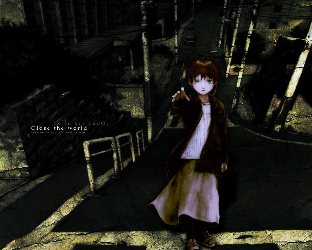 Serial Experiments Lain Yoshitoshi Abe Art 1280x1024 Wallpaper Teahub Io