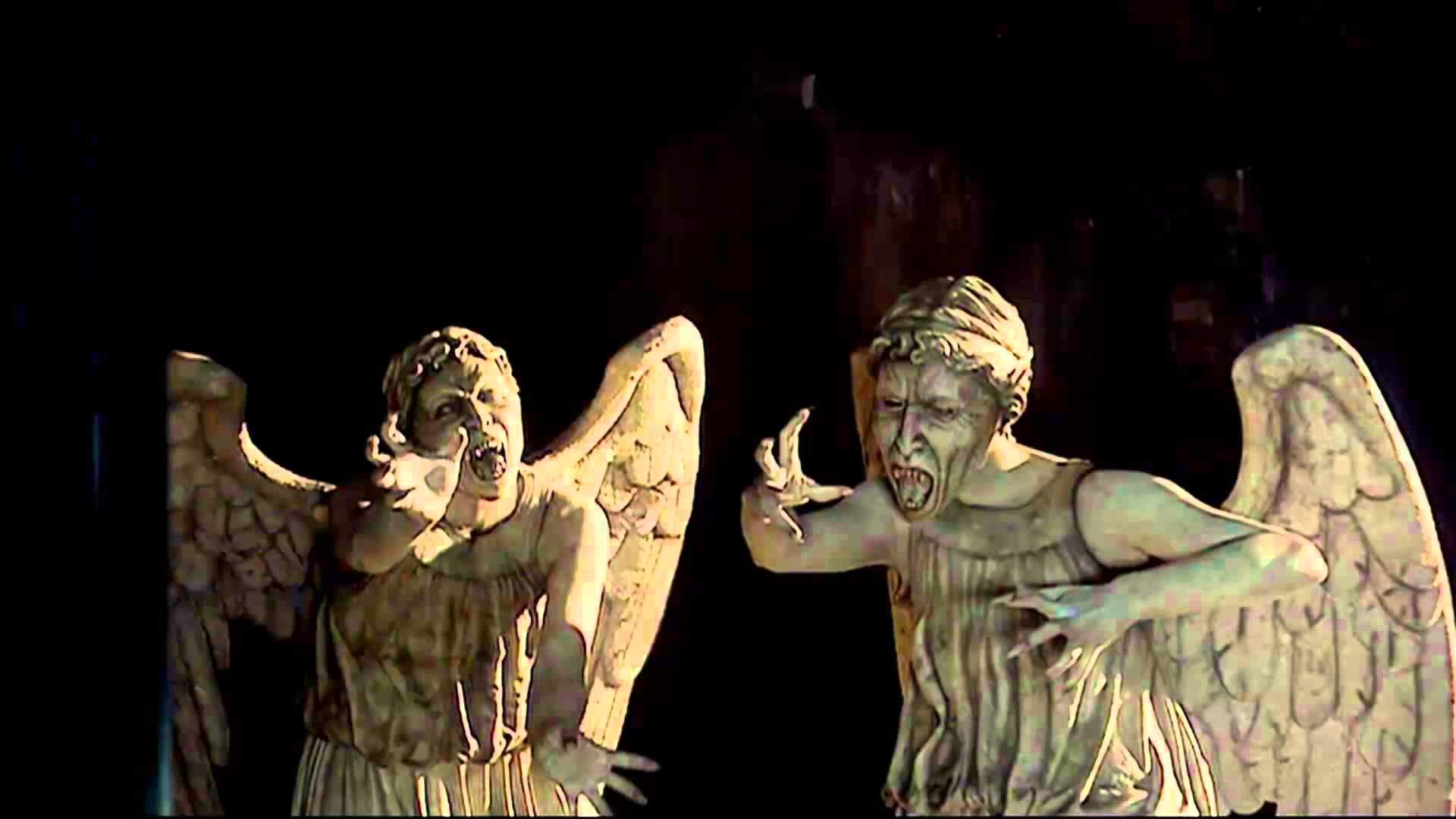 Doctor Who Weeping Angels Screensaver - Doctor Who Weeping Angels Moving Gif - HD Wallpaper 