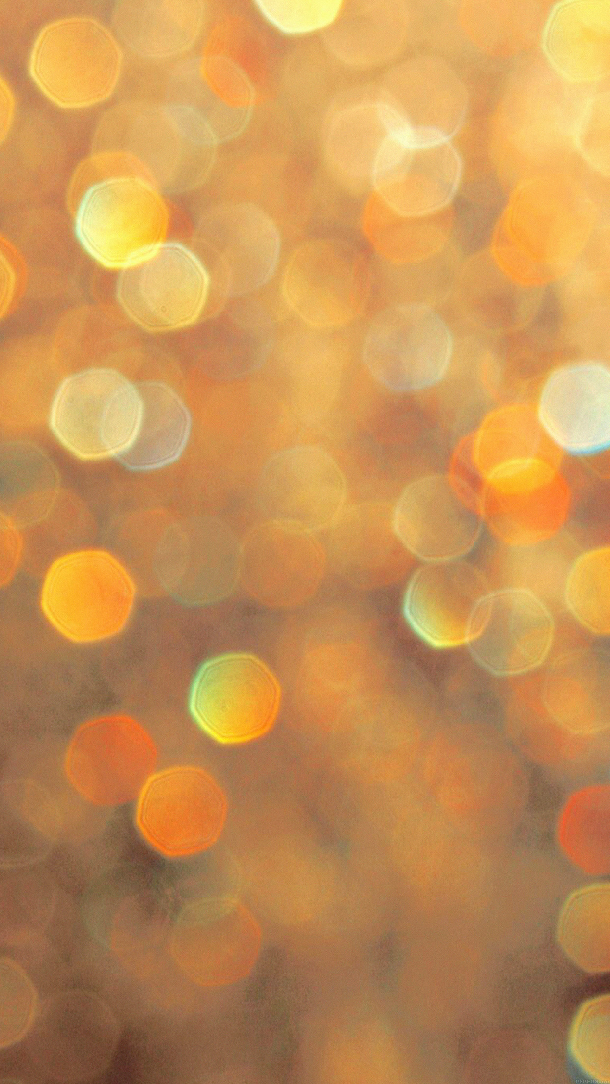 Light Bokeh Orange Pattern Android Wallpaper - Warm Wallpaper For Phone - HD Wallpaper 