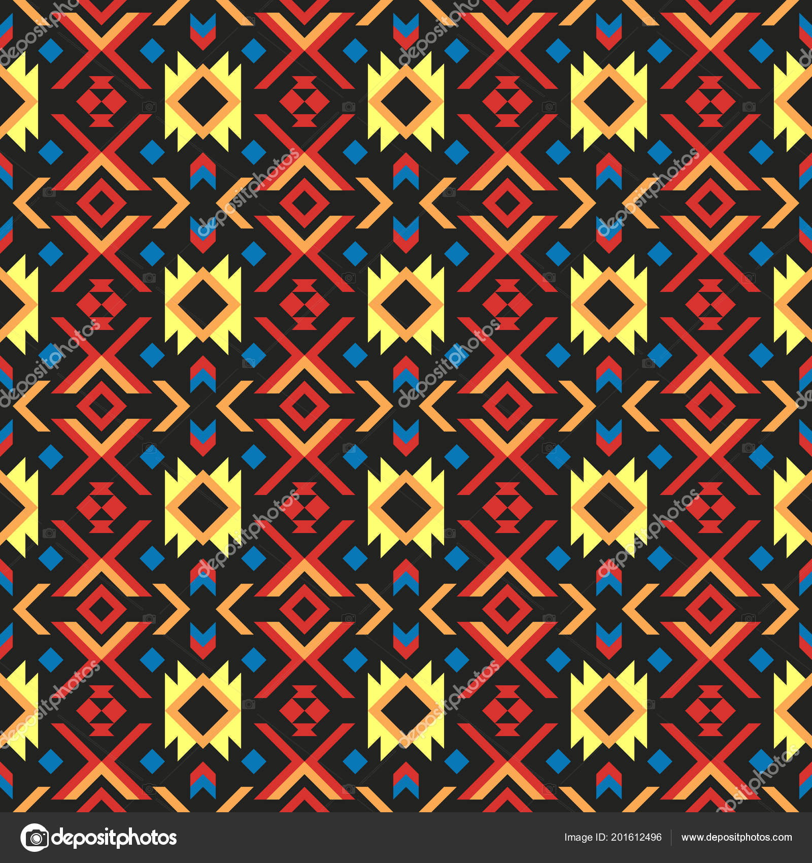 Ethnic Seamless Pattern - HD Wallpaper 