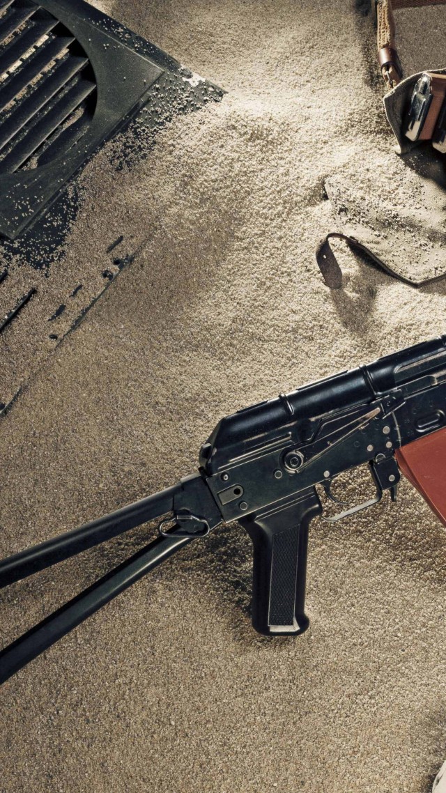 Ak 74, Kalashnikov, Ak 47, Assault Rifle, Russia, Ussr, - Russian Kalashnikov Ak 47 - HD Wallpaper 