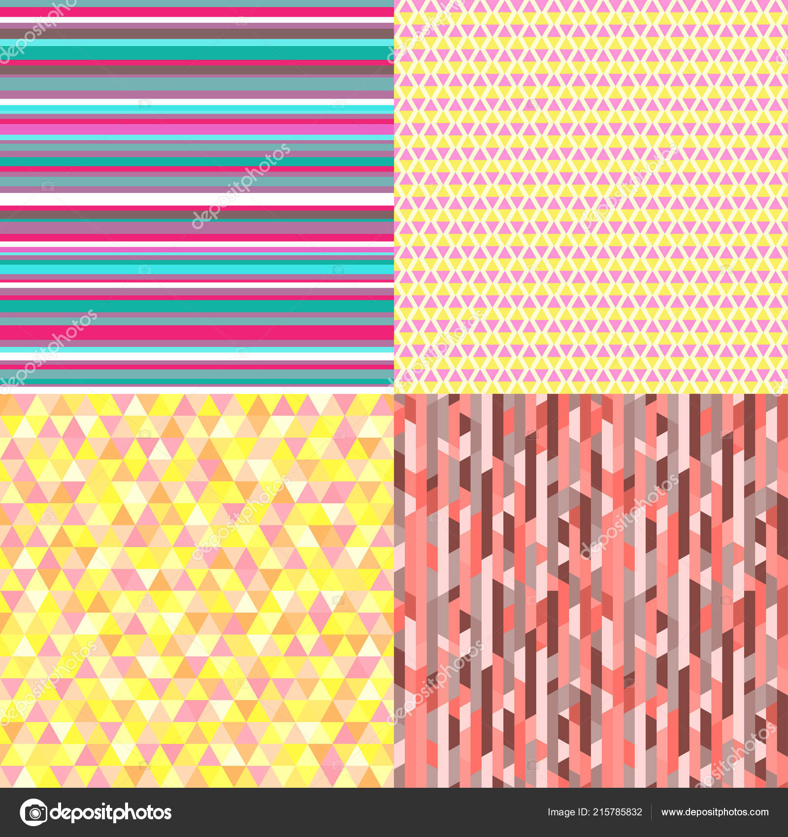 Pretty Bright Patterns - HD Wallpaper 