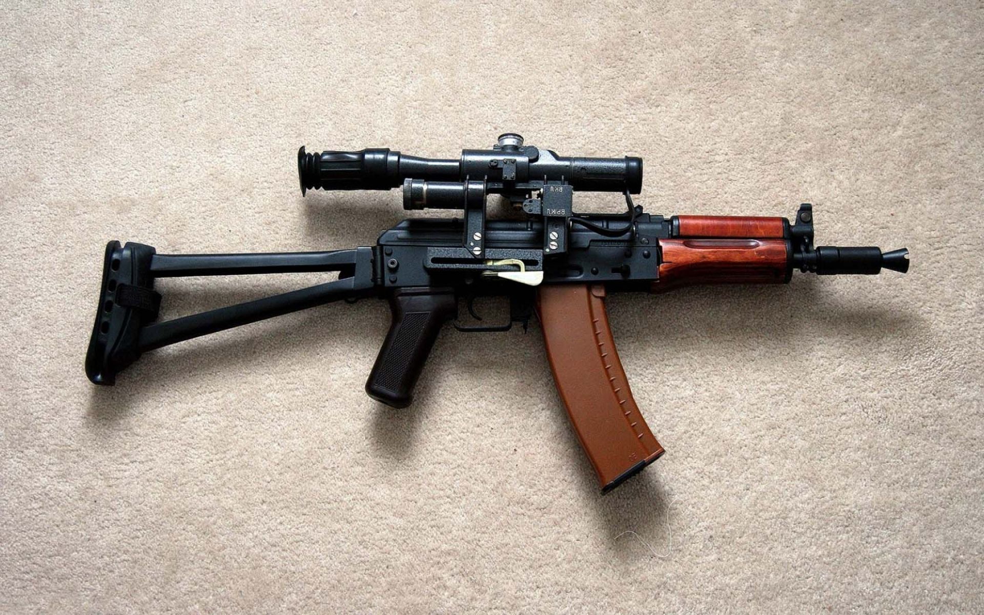 Ak-47 Assault Rifle Wallpaper - Ak 47 Gun Images Hd - HD Wallpaper 