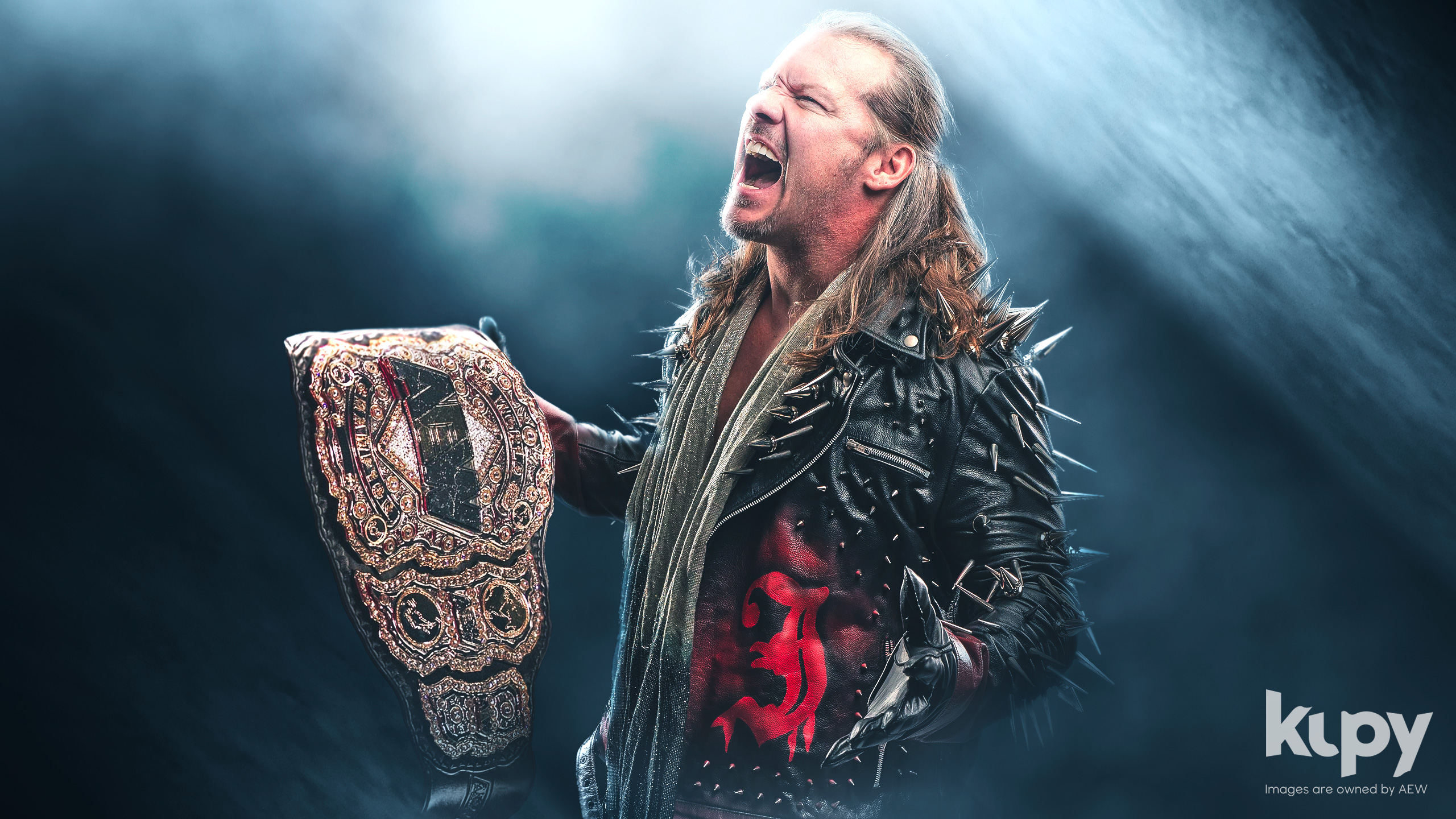 Chris Jericho Aew World Champion - HD Wallpaper 