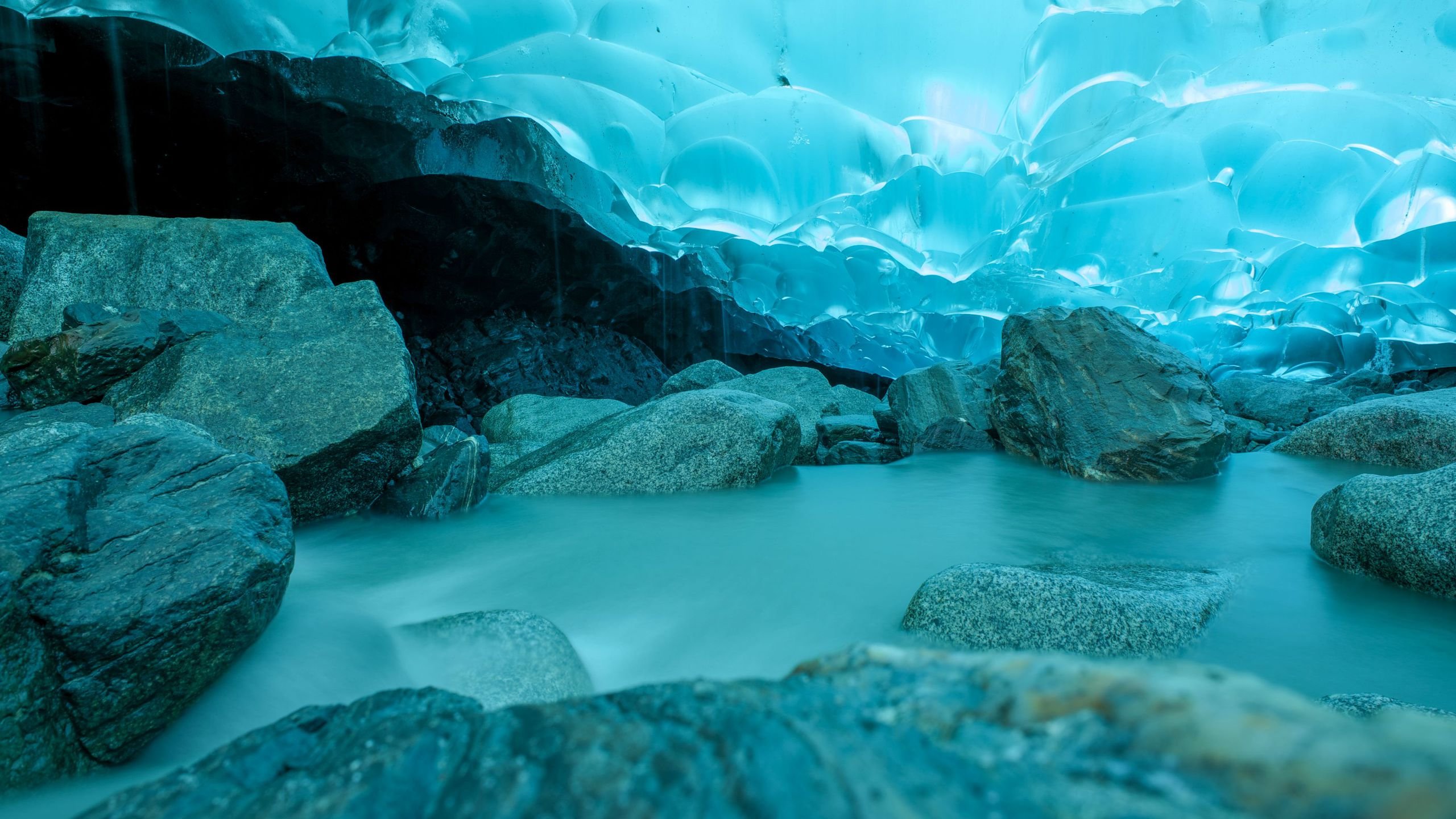 Mendenhall Glacier Caves 2019 - HD Wallpaper 