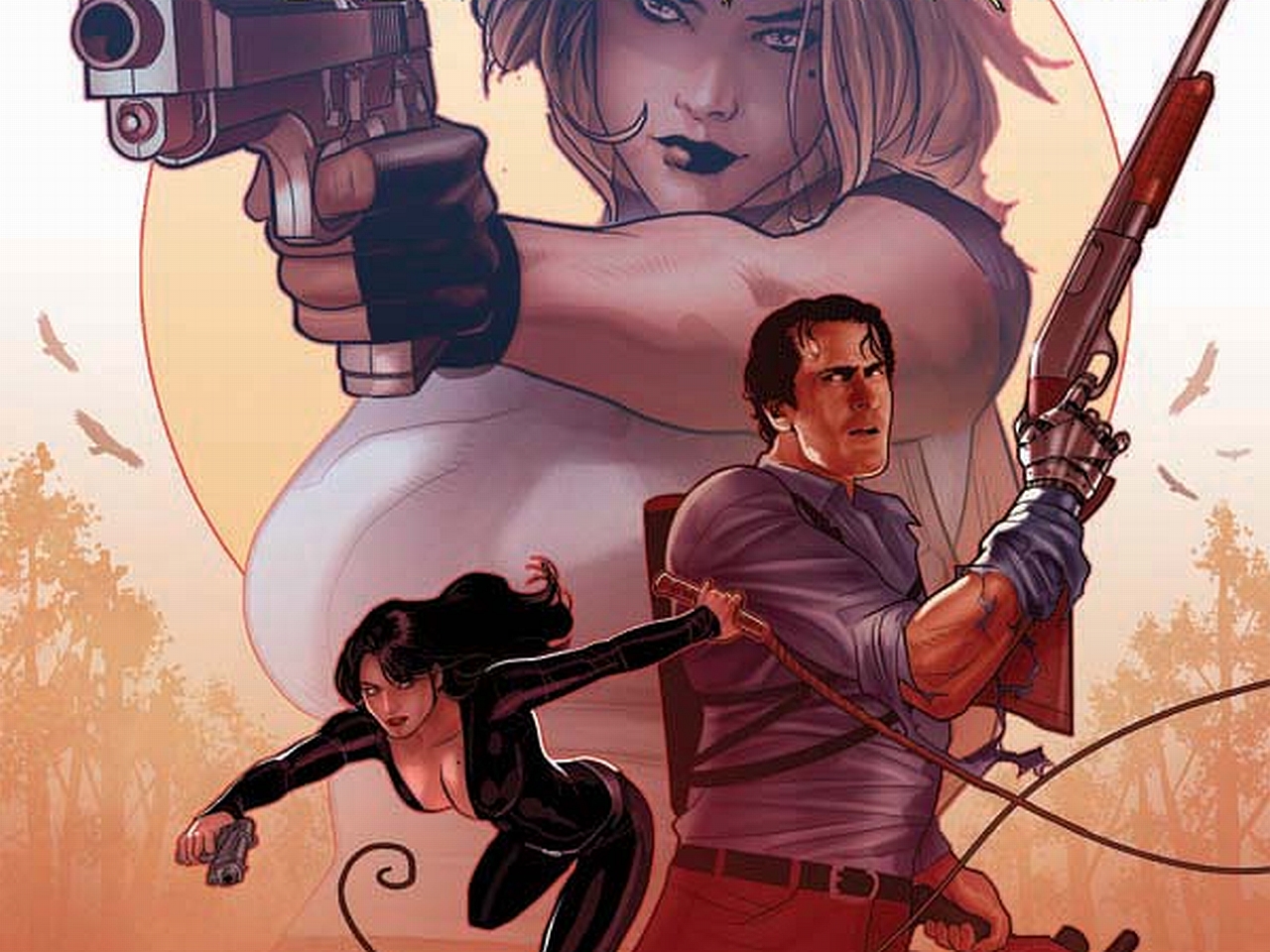 Danger Girl And The Army Of Darkness - HD Wallpaper 