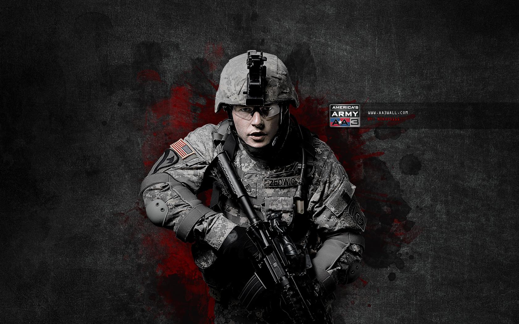 Army Wallpaper For Mobile - America's Army 3 - HD Wallpaper 