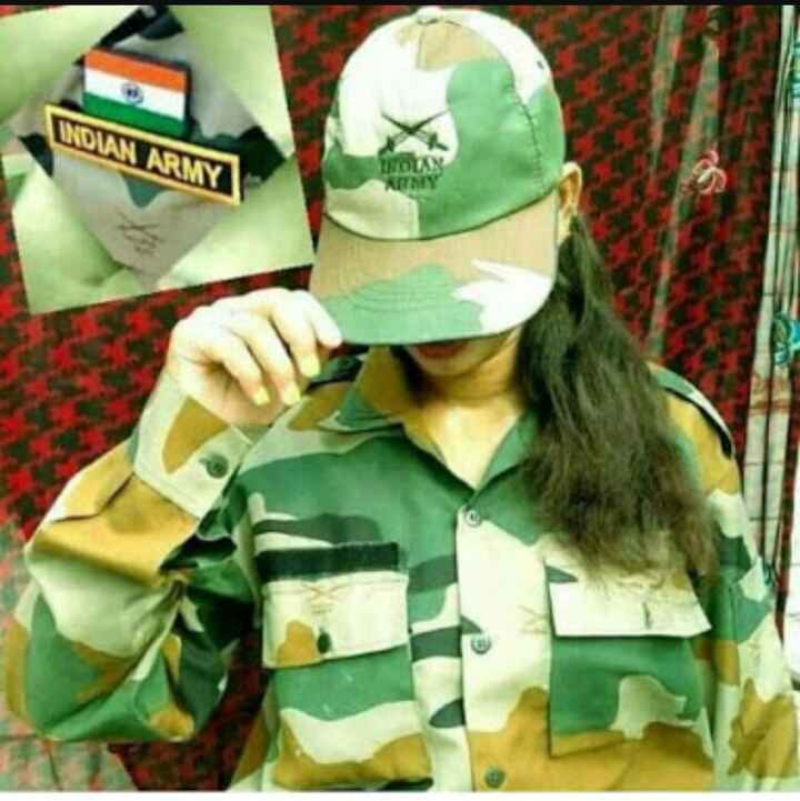 Indian Army Girl🇮🇳 - Indian Flag With Army Girl - HD Wallpaper 