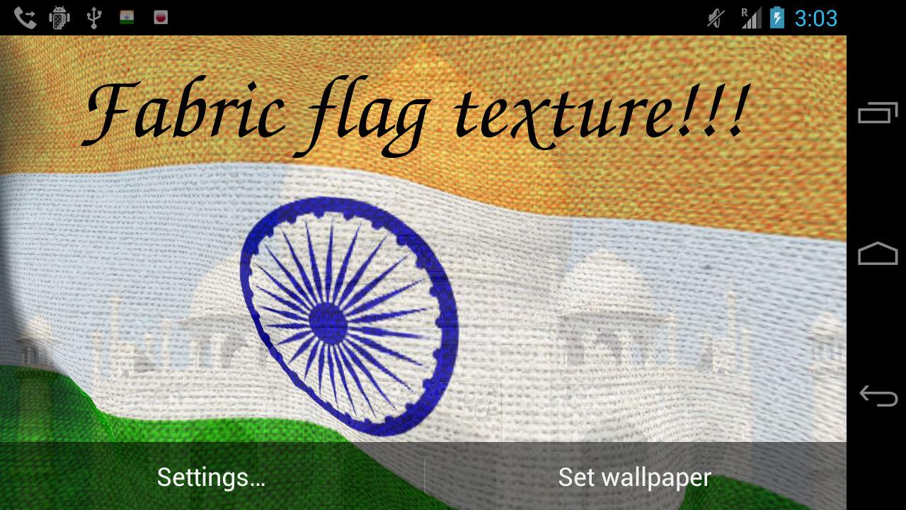 Indian Army Live Wallpaper - Flag - HD Wallpaper 