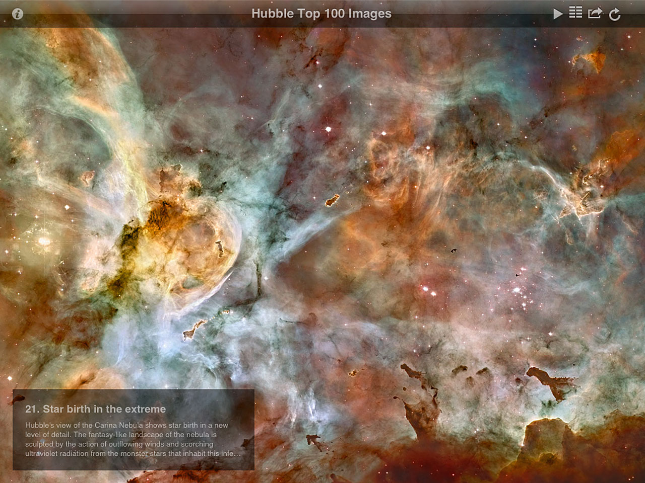 Carina Nebula - HD Wallpaper 