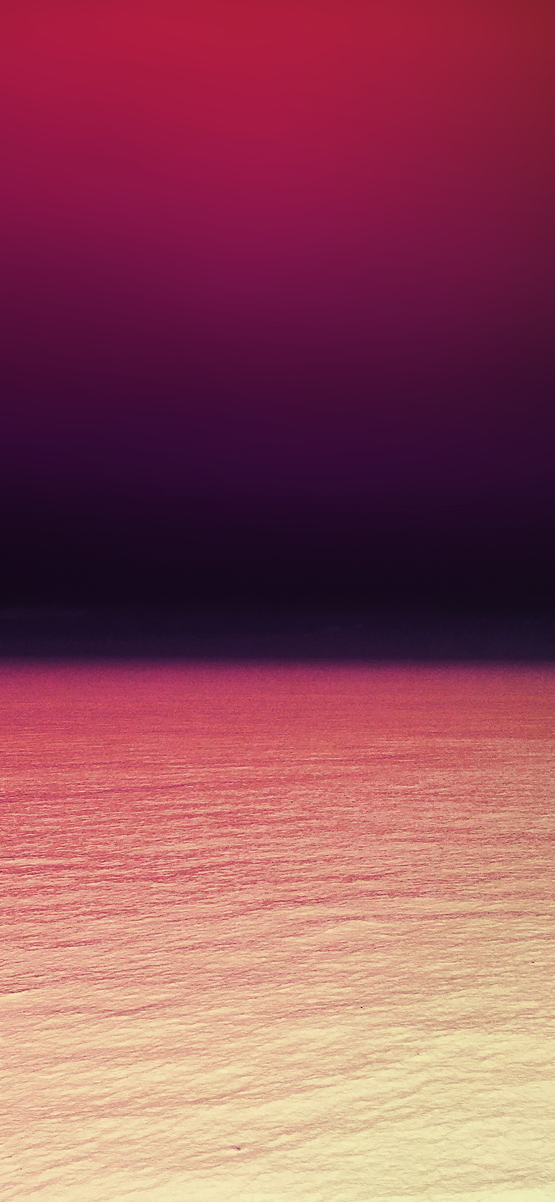 Iphone 11 Wallpaper Red Ocean - HD Wallpaper 