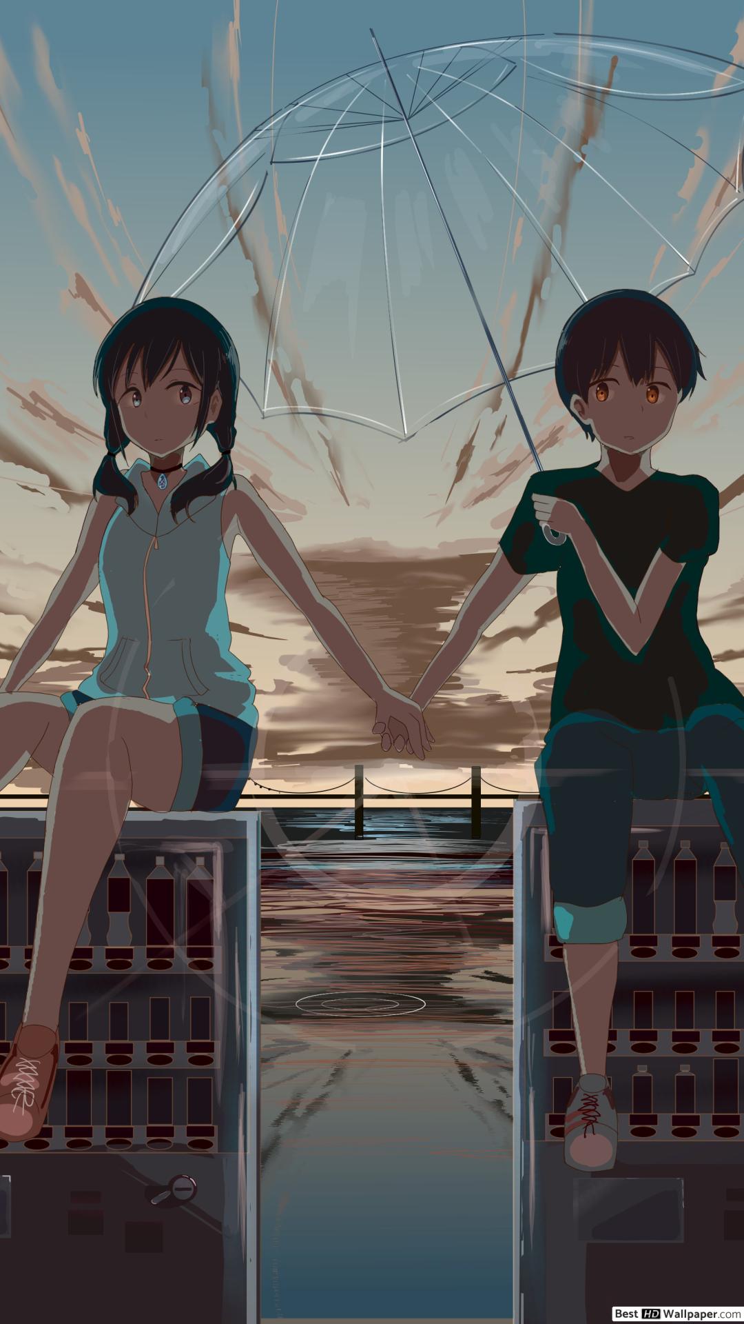 Weathering With You Hodaka Hina Nagi - 1080x1920 Wallpaper Weathering With You Hodaka Hina Nagi - 1080x1920 Wallpaper