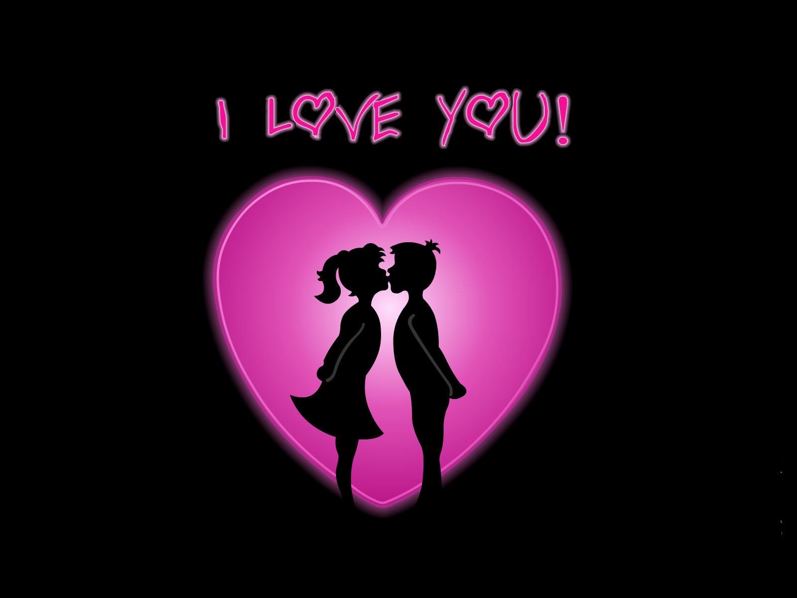 Love You Heart - HD Wallpaper 