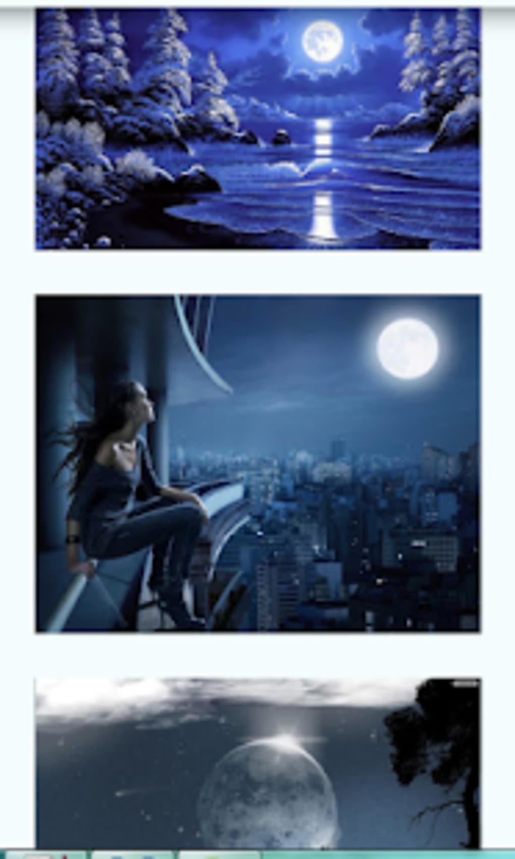 Staring At The Moonlight - HD Wallpaper 