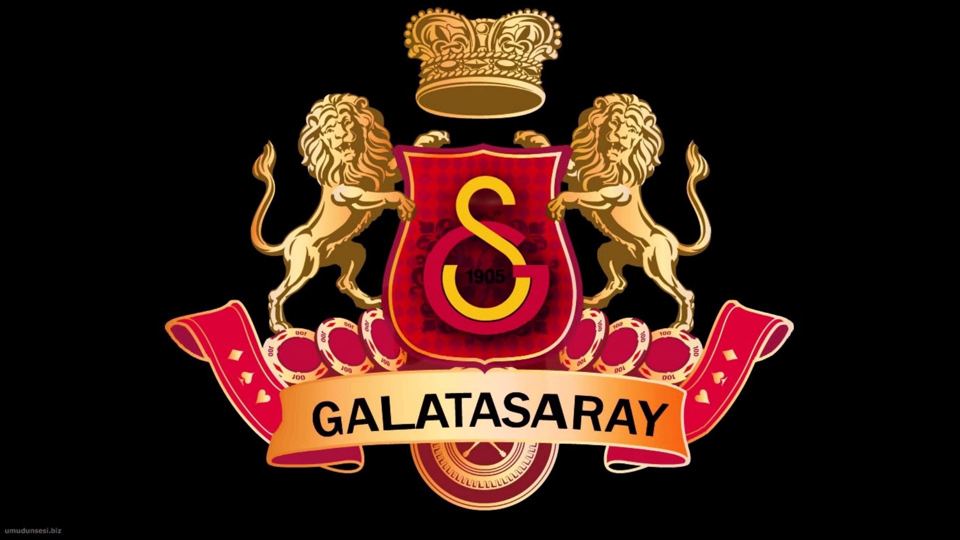 Galatasaray Sk Wallpaper - Galatasaray Logo - HD Wallpaper 
