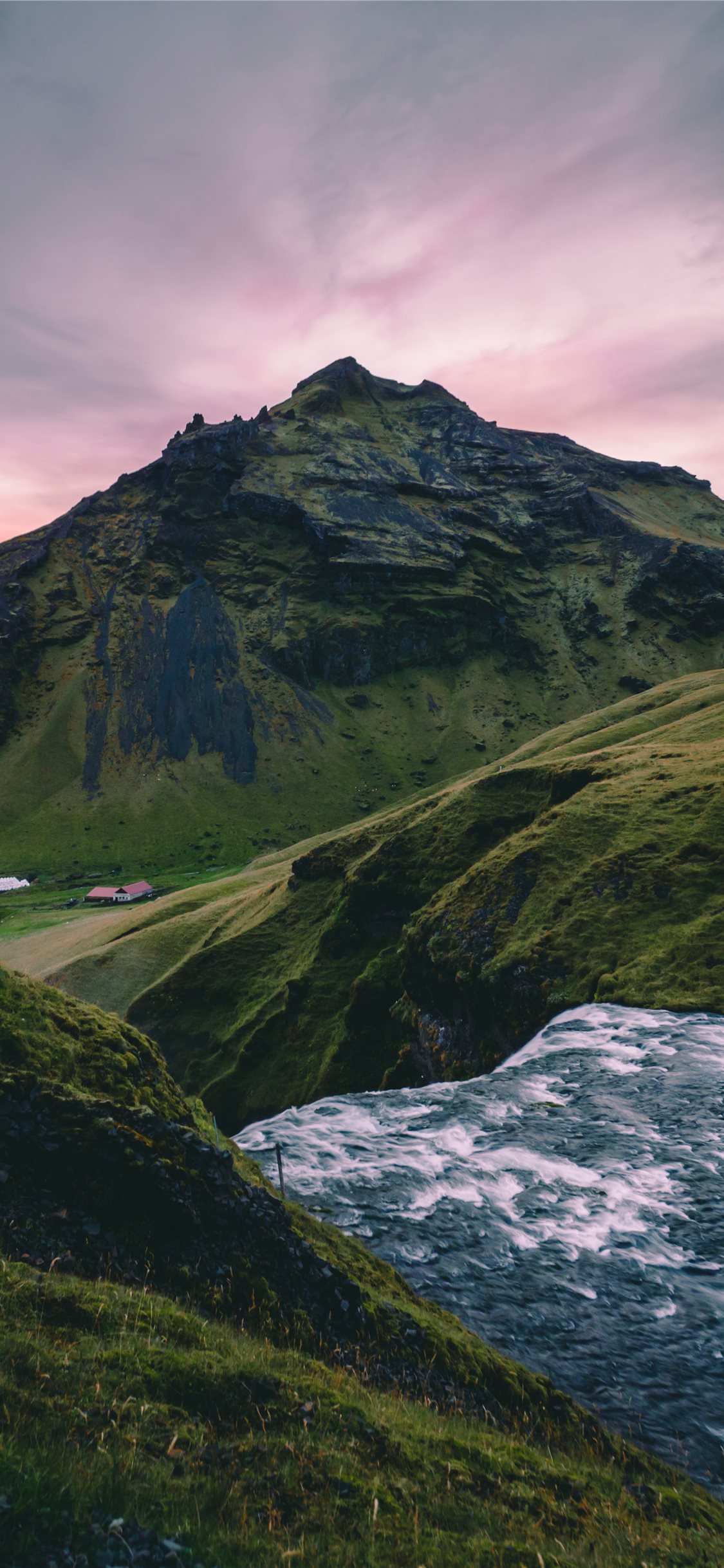 Skógafoss - HD Wallpaper 