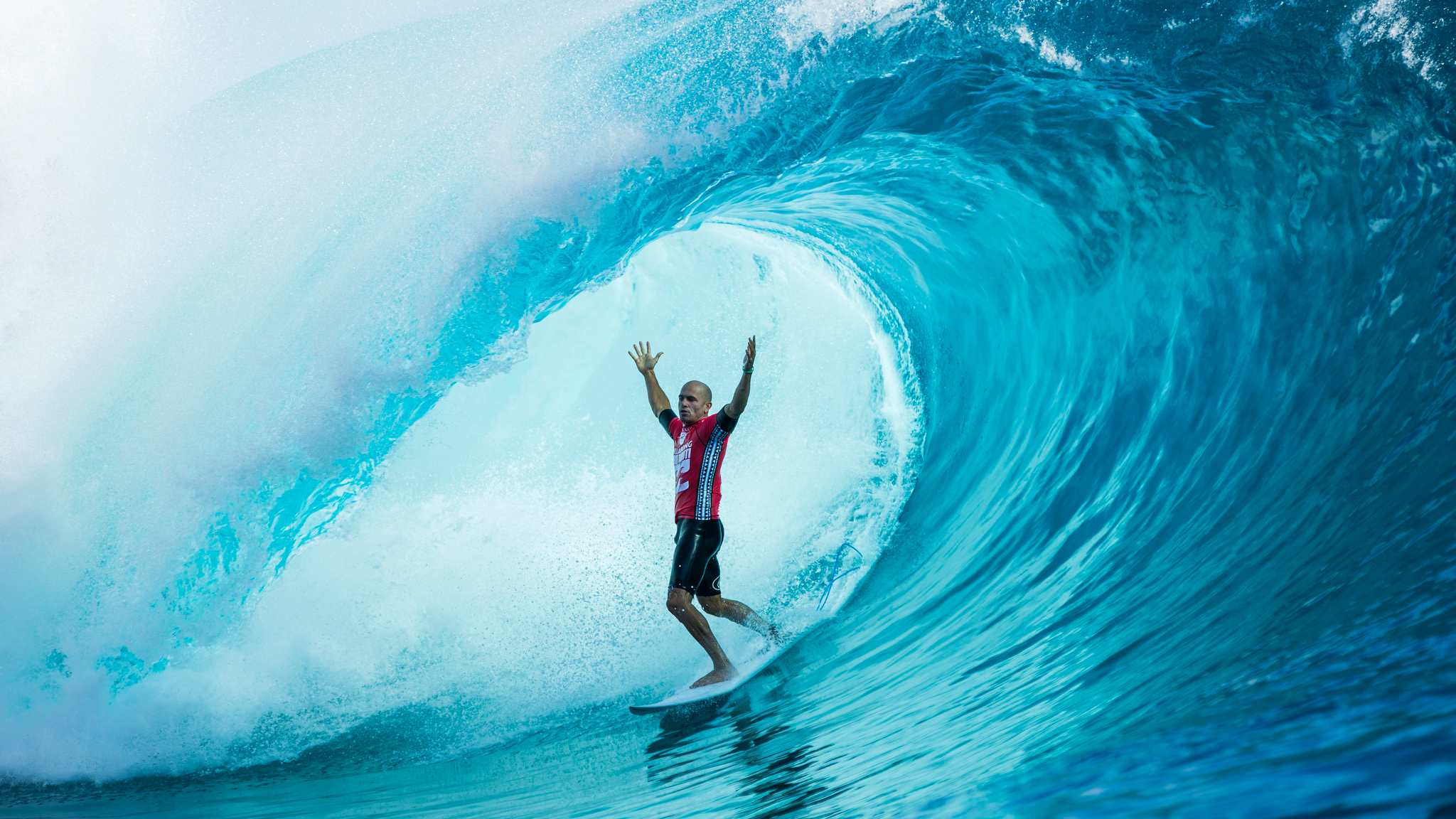 Kelly Slater Teahupoo - HD Wallpaper 