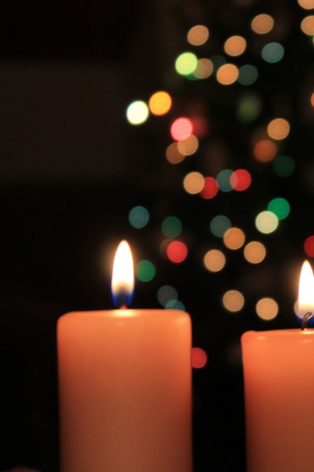 Christmas, Candles, Night, Light, Burning Candle, Flame - Carols For Candlelight - HD Wallpaper 