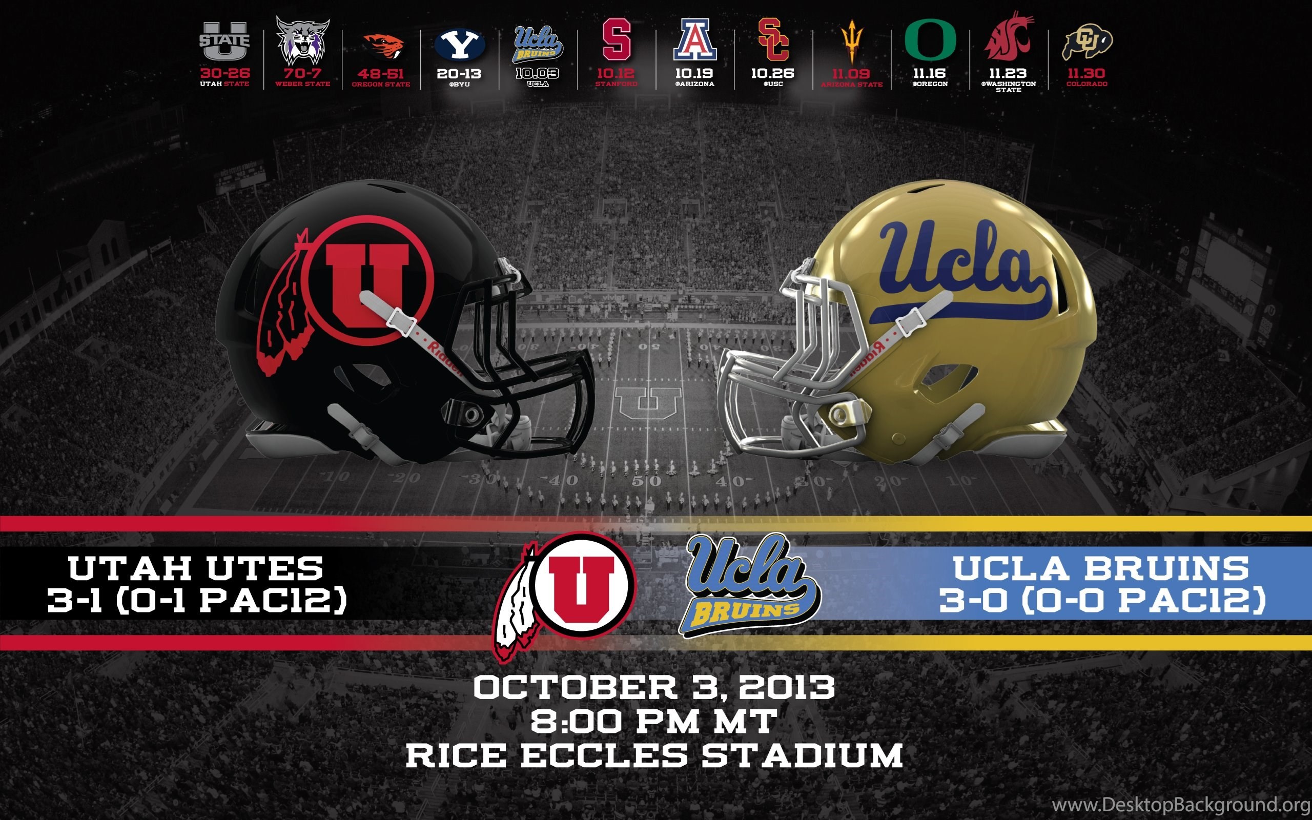 2560x1600, Ucla Bruins Iphone Wallpaper Source Â - Stanford Football Vs Utah - HD Wallpaper 
