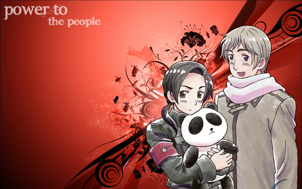 Hetalia Powers Russia China - HD Wallpaper 
