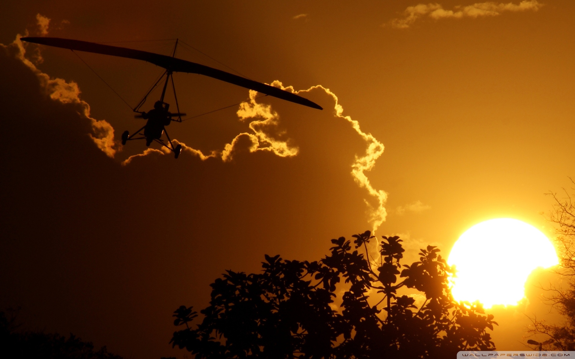 Hang Gliding Wallpaper Hd - HD Wallpaper 