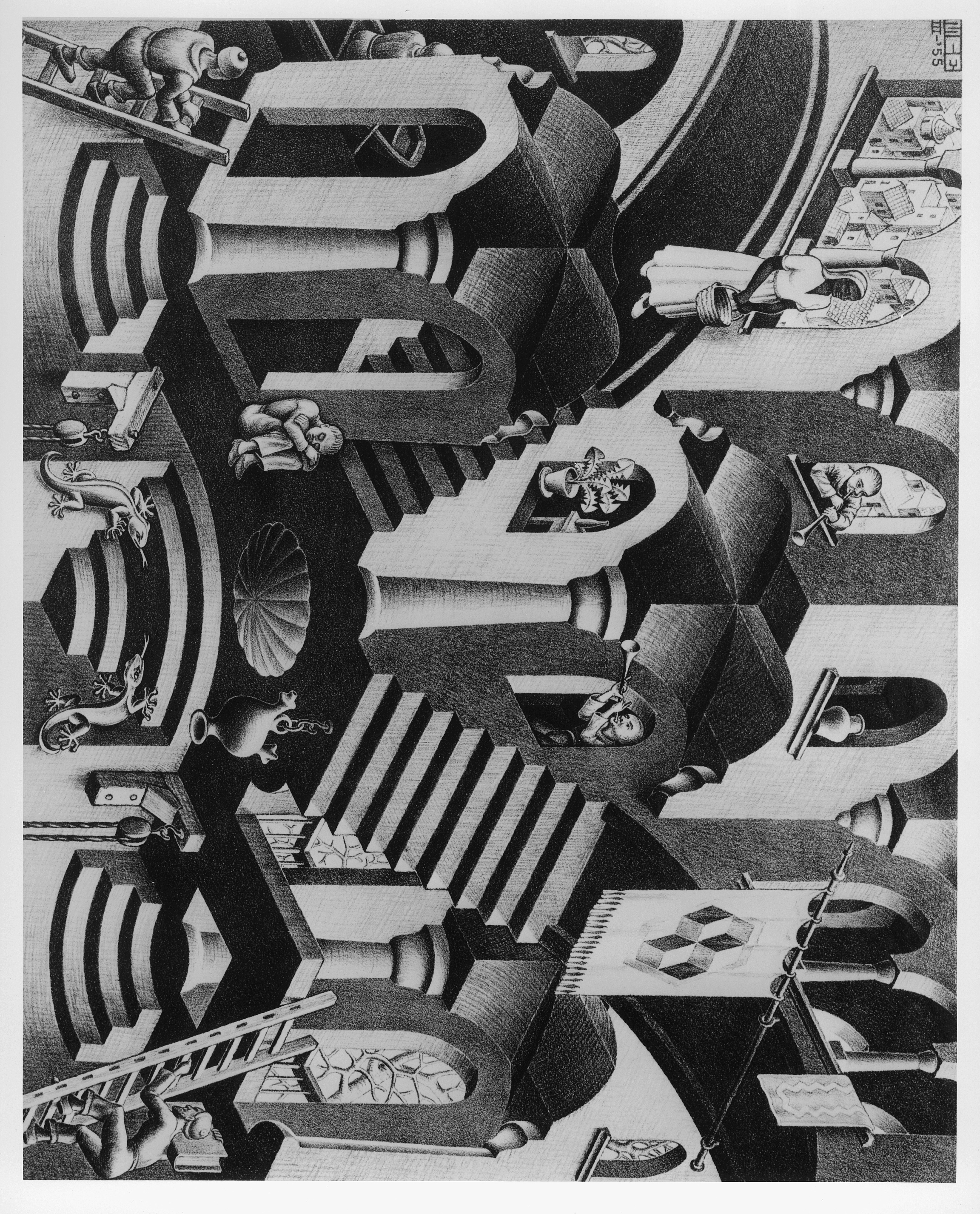 Escher Museum - HD Wallpaper 