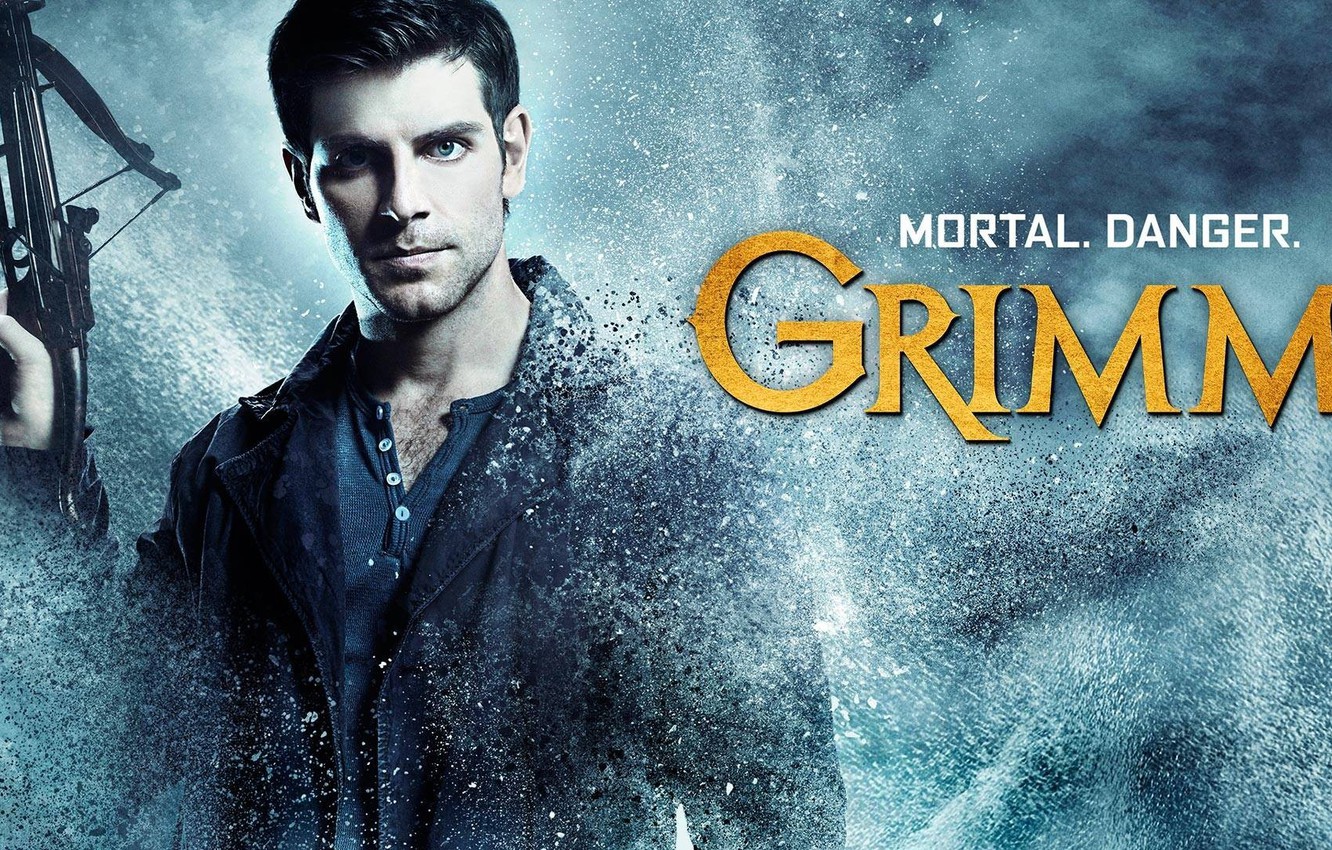 Photo Wallpaper Gun, Weapon, Police, Dust, Mortal, - Series De Netflix Grimm - HD Wallpaper 