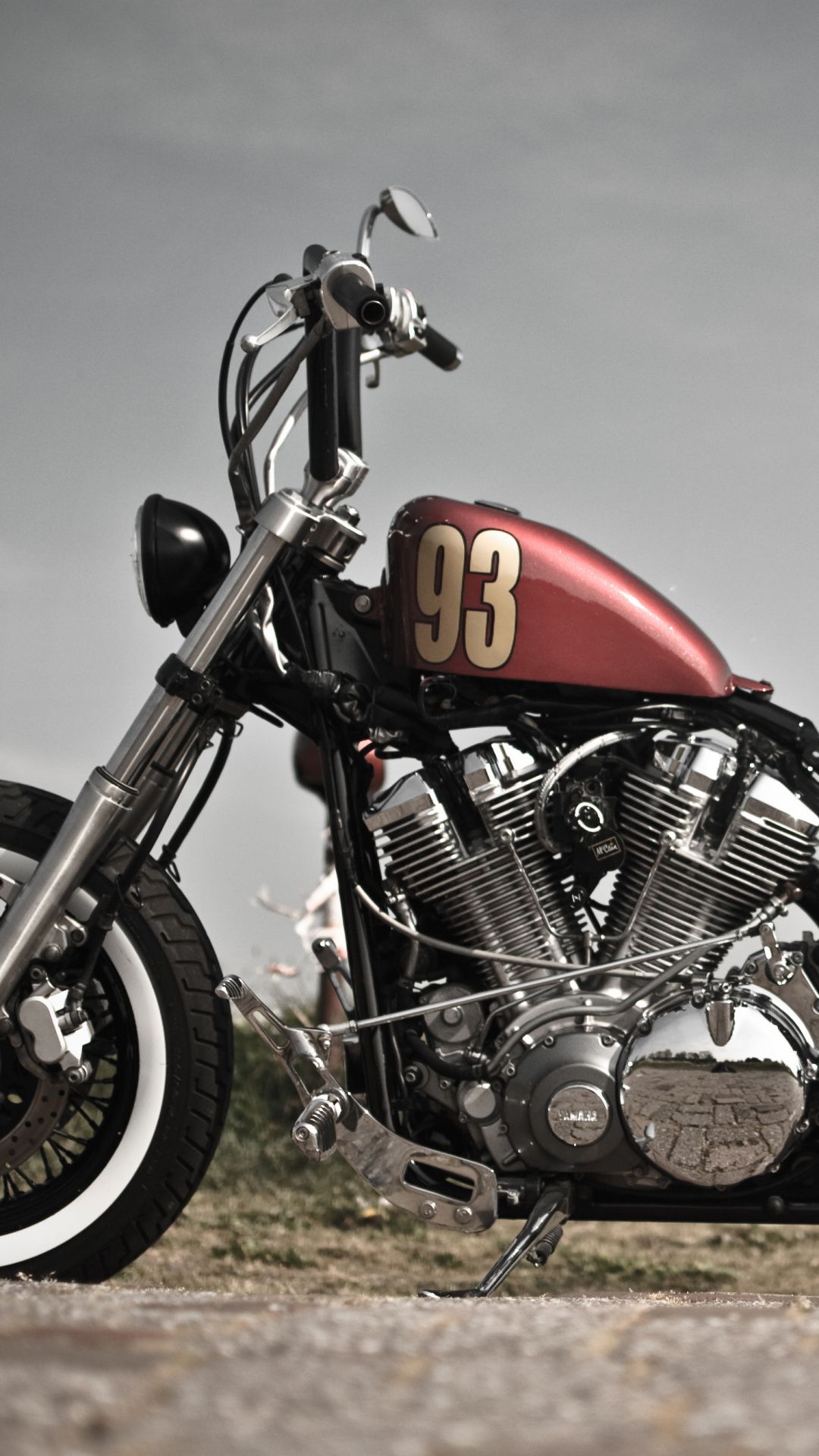 Bobber Style Bike - HD Wallpaper 