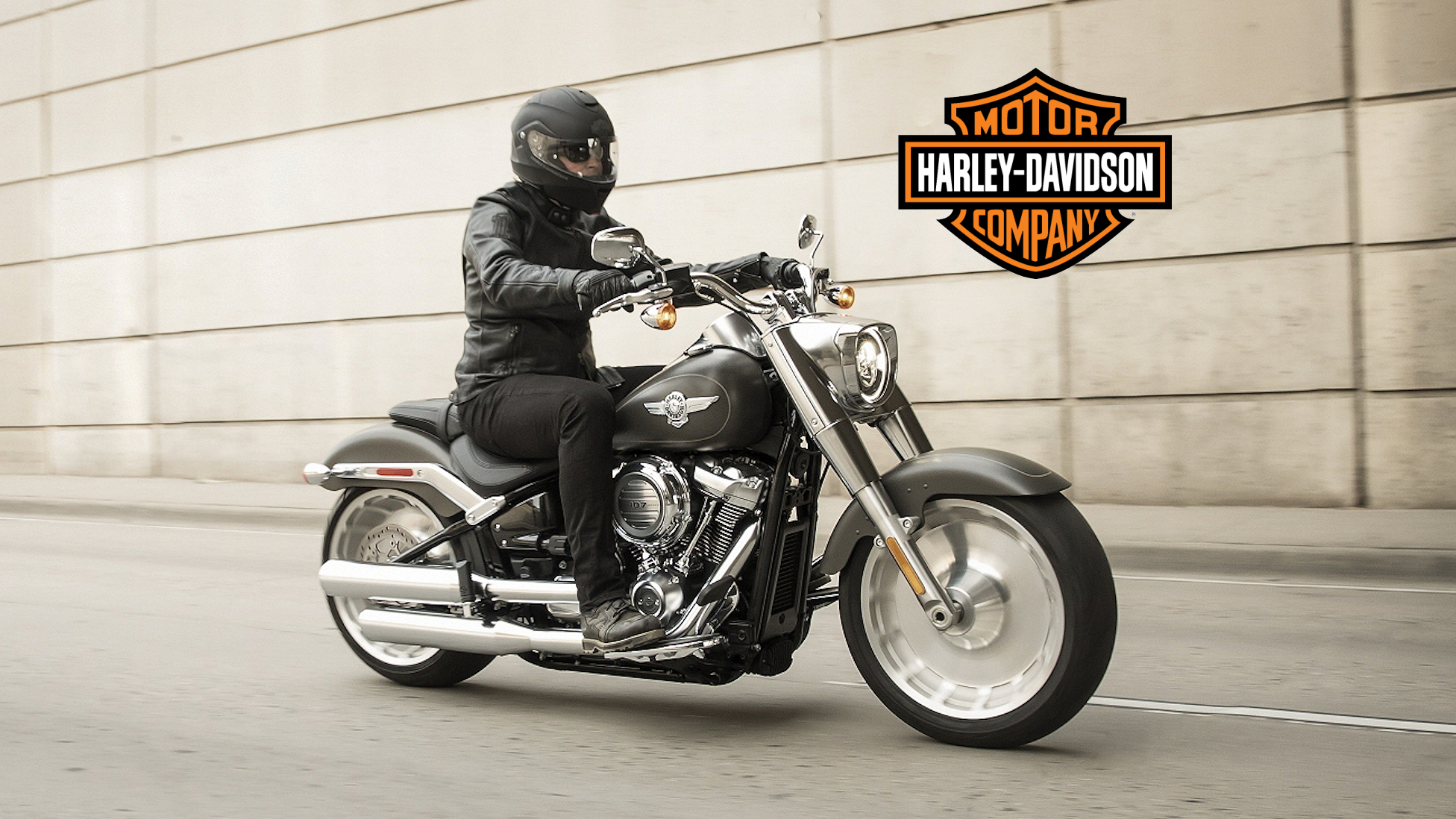 Harley Davidson Fat Boy 2019 - HD Wallpaper 