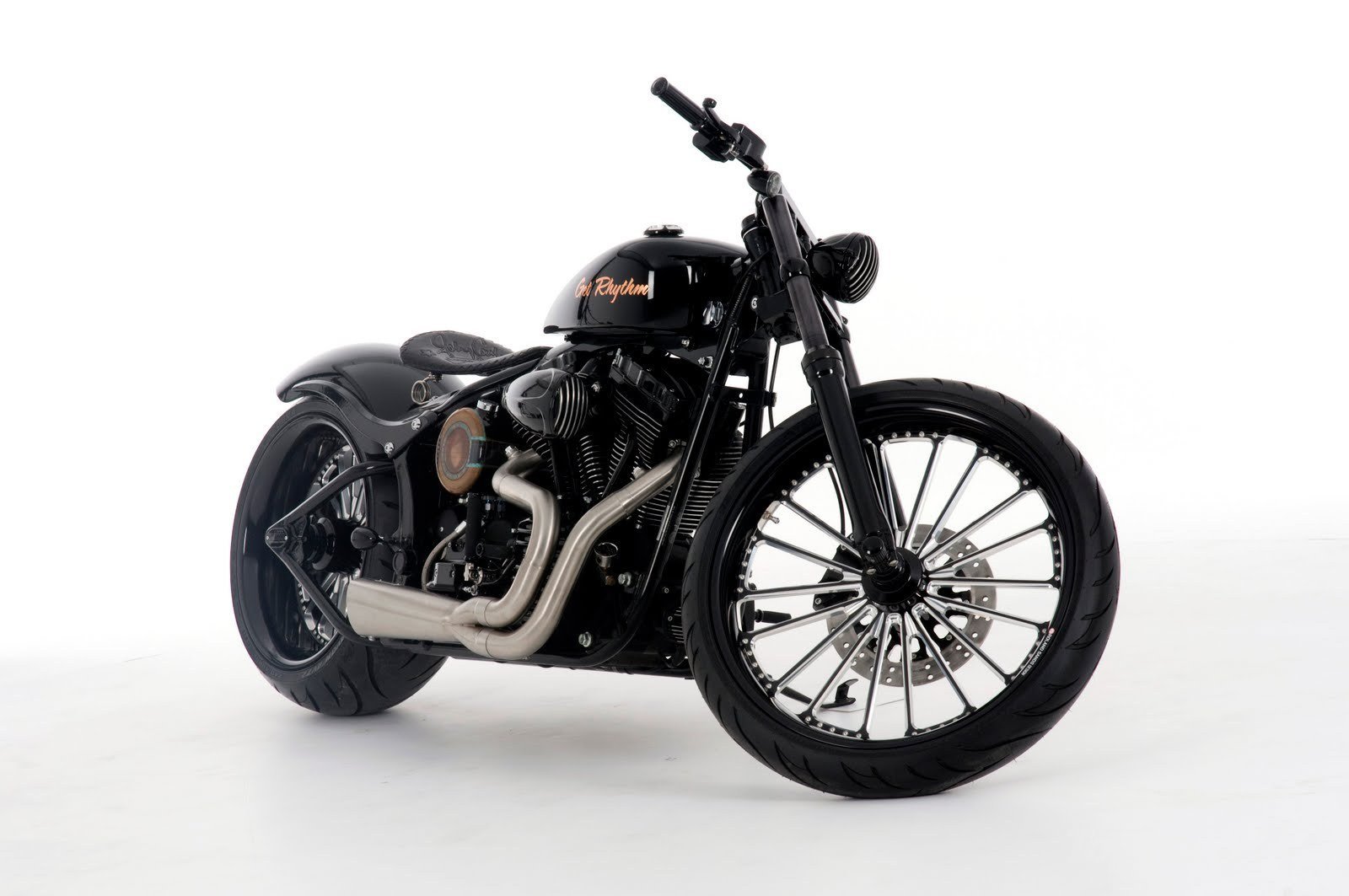 Harley Davidson Nightrain Custom Edition Wallpaper - Johnny Cash Indian Motorcycle - HD Wallpaper 