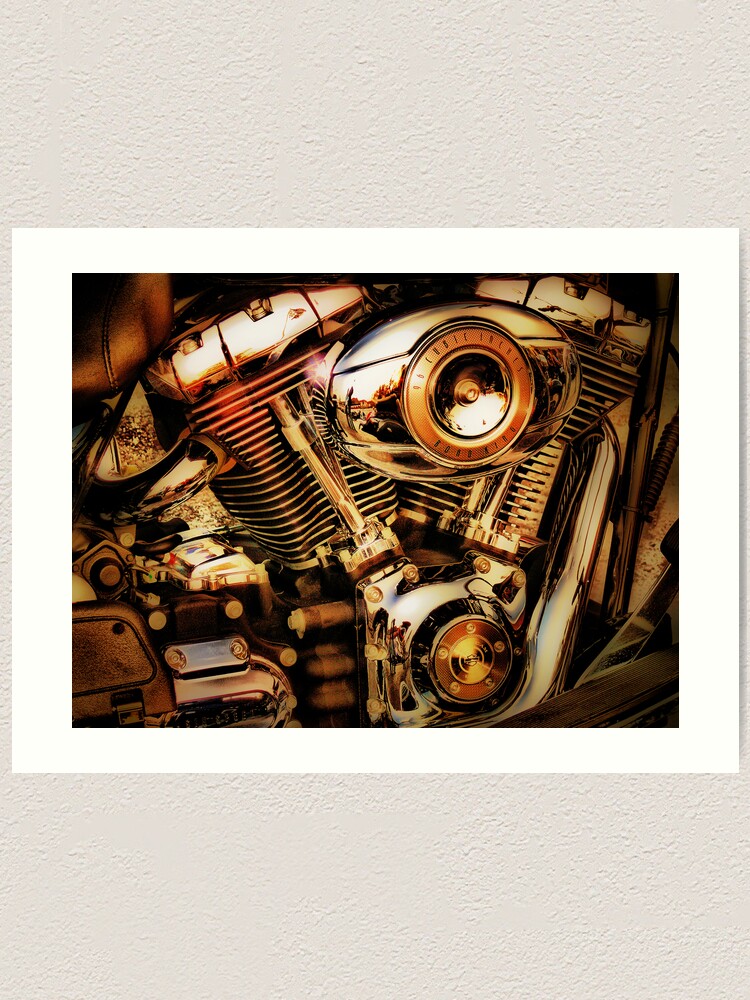 Harley Davidson Engine - HD Wallpaper 