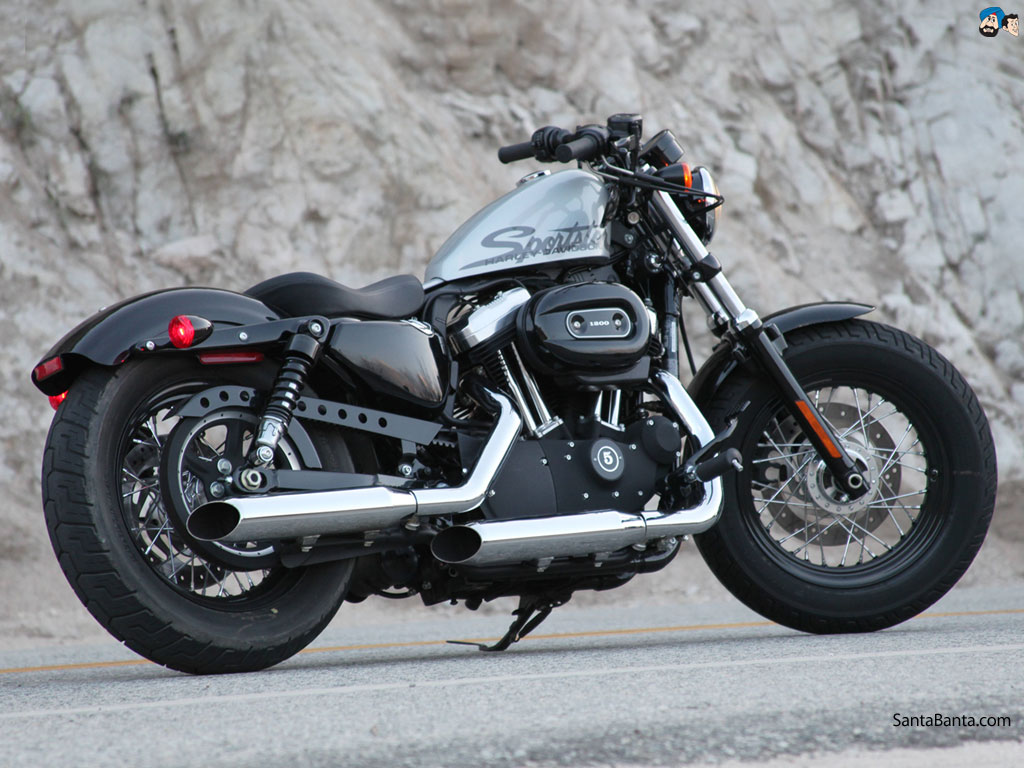 Harley Davidson - Harley Davidson Forty Eight Grey - HD Wallpaper 