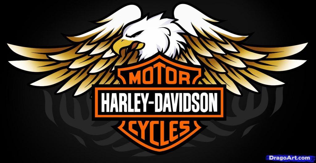 Logo Motor Harley Davidson - 1024x528 Wallpaper 