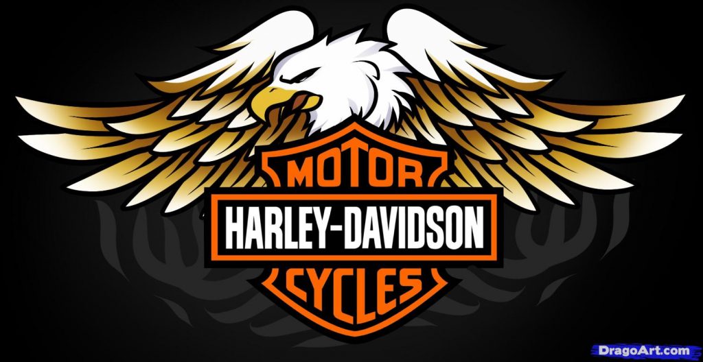 Logo Motor Harley Davidson - HD Wallpaper 