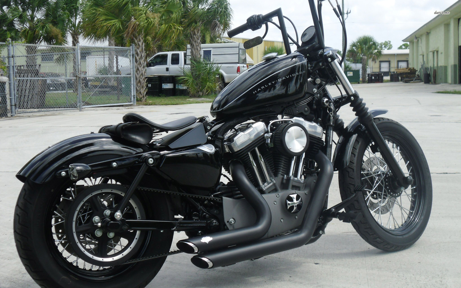 Harley Davidson Nightster Custom - HD Wallpaper 