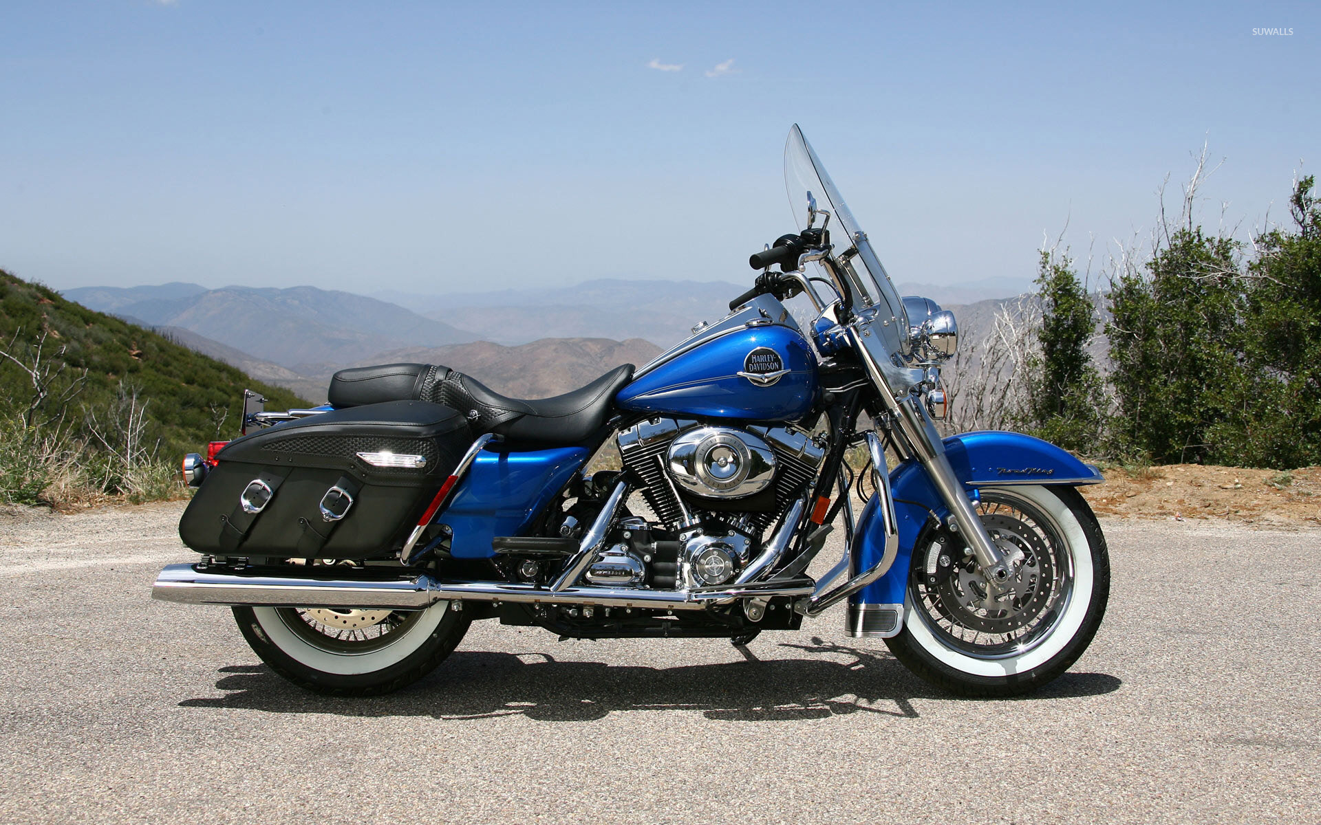 Harley Davidson Road King - HD Wallpaper 