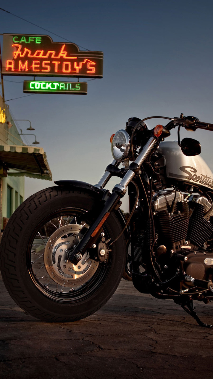 Motorcycle, Xl 1200x, Has, Sportster, Xl 1200x, Harley - Custom Harley Davidson Sportster Forty Eight - HD Wallpaper 