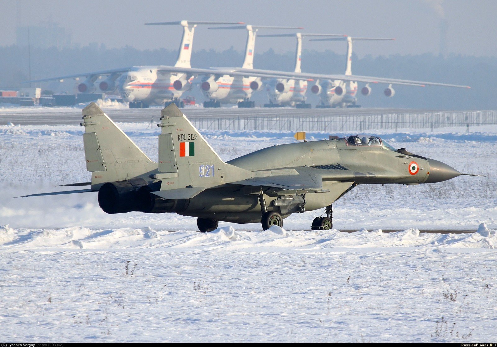 Mig 29 Indian Air Force - HD Wallpaper 