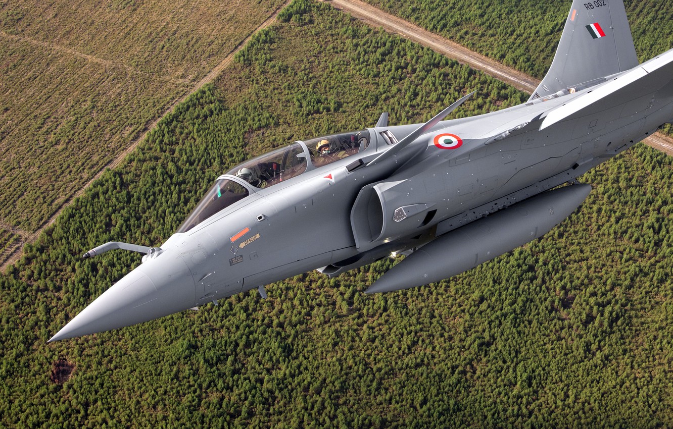Photo Wallpaper Fighter, Pilot, Dassault Rafale, The - Indian Air Force Dassault Rafale - HD Wallpaper 