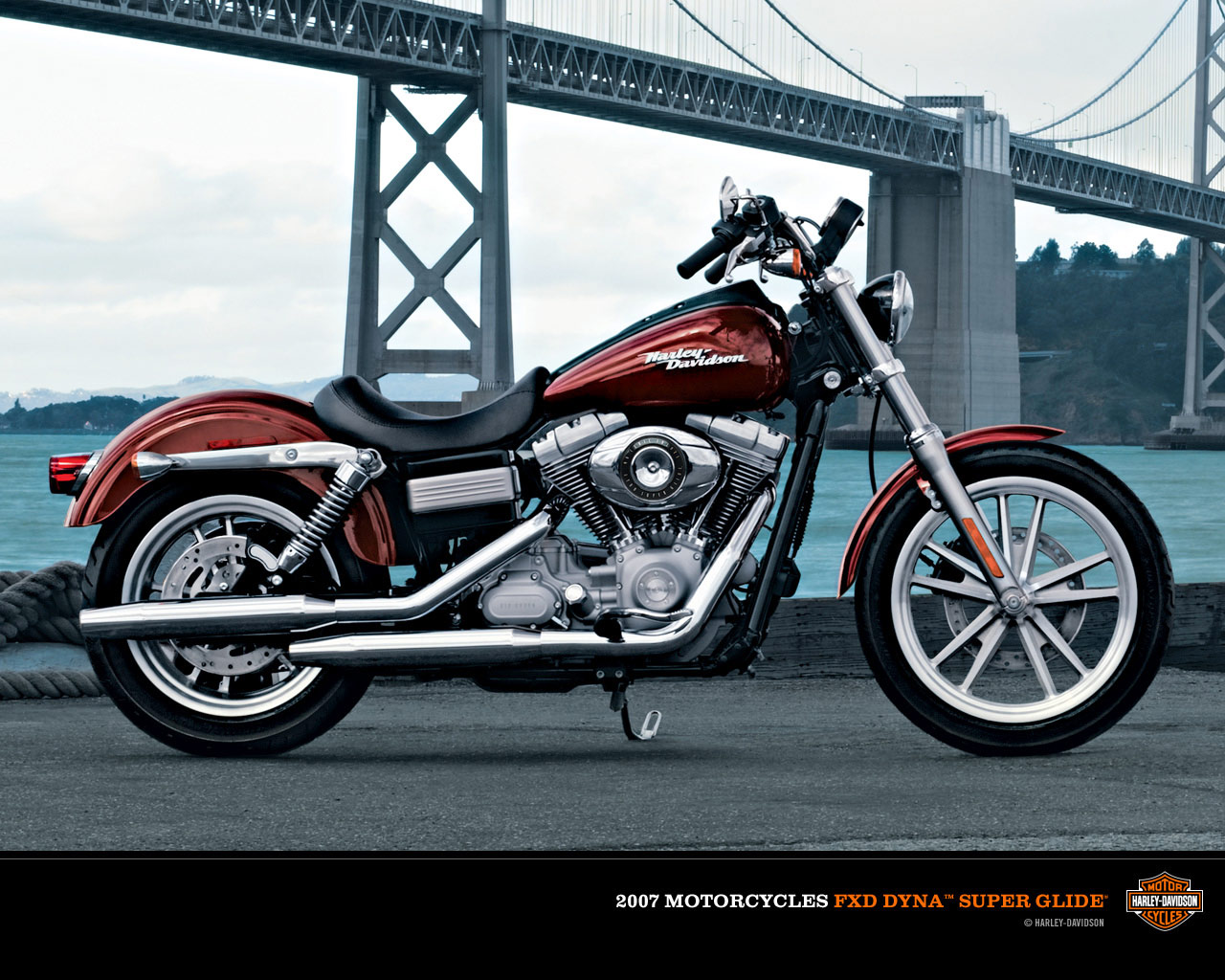 Harley-davidson Fxd Dyna Super Glide - HD Wallpaper 