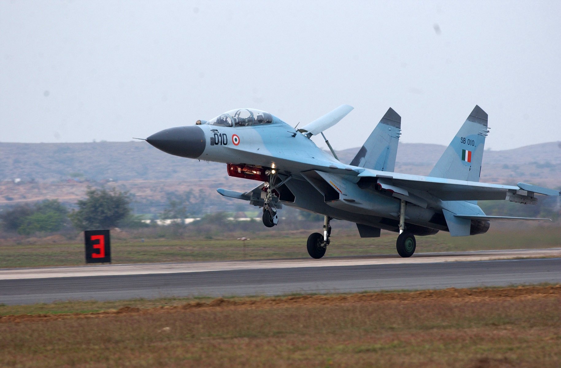 Su 30ki Fighter Jet - HD Wallpaper 