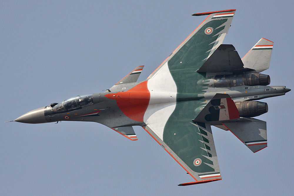 Su-30 Mki Fighter Jet - Fighter Plane In India - HD Wallpaper 