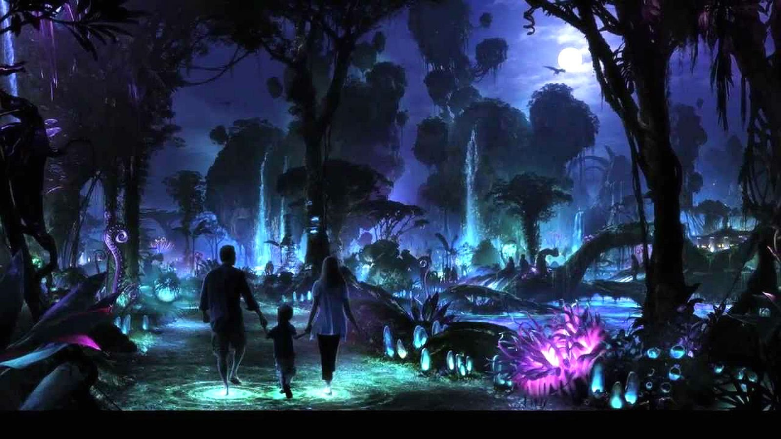 James Cameron Avatar Night - HD Wallpaper 
