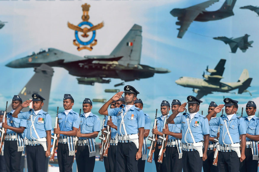 Iaf Personnel During The 86th Air Force Day Parade - Indian Air Force Day 2019 - HD Wallpaper 