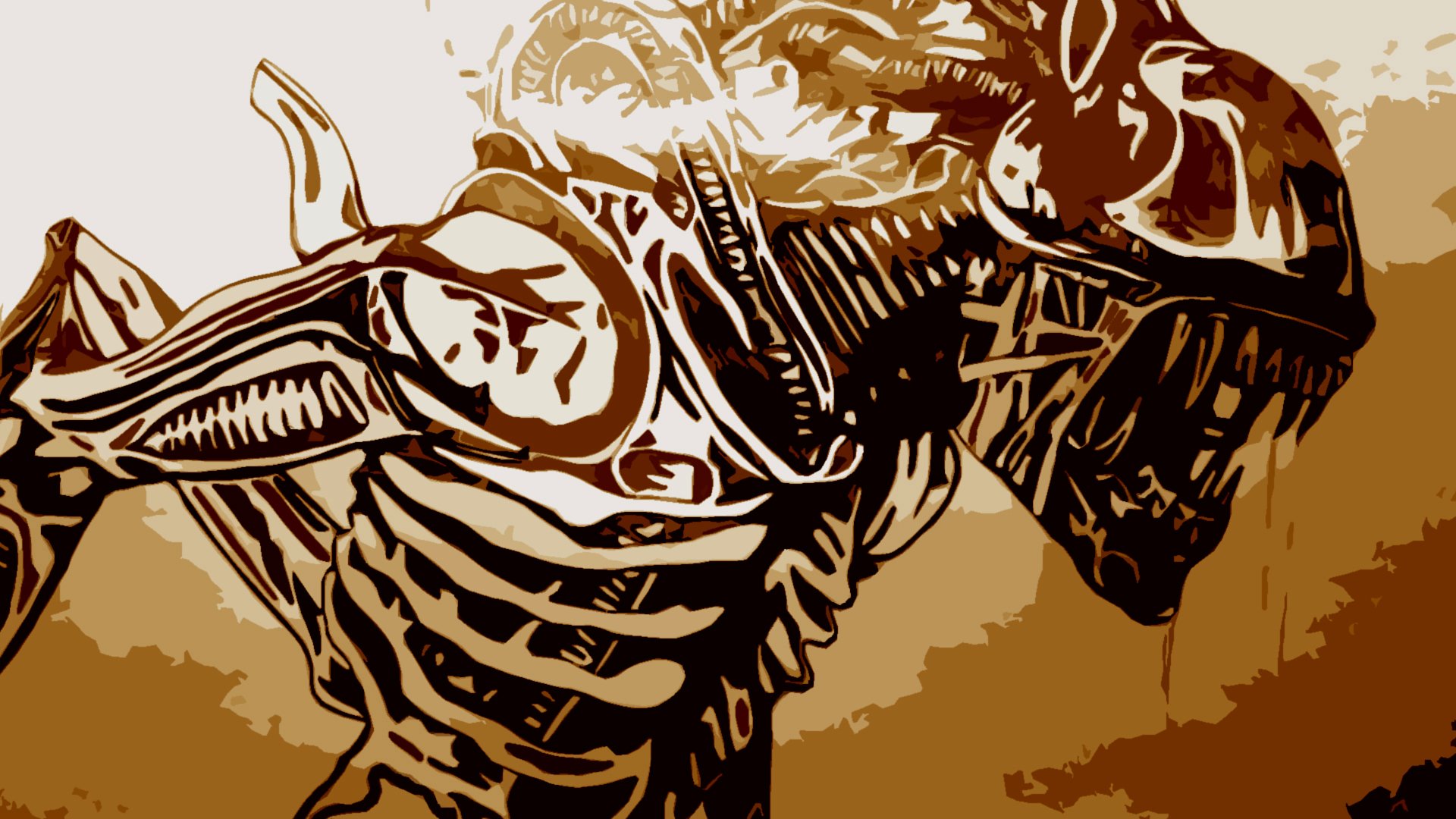 Alien Desktop Wallpaper - HD Wallpaper 