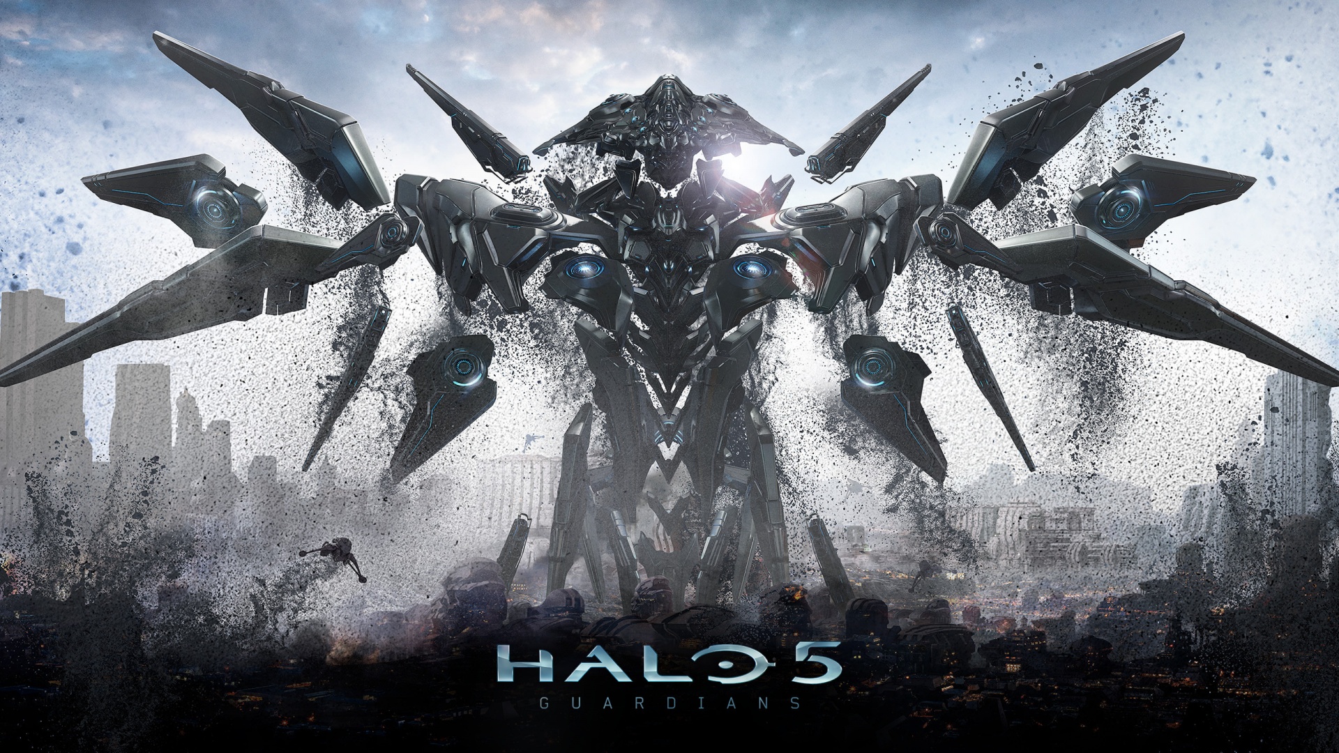 Wallpaper Halo 5 Guardians Giant Robot Alien - Halo 5 Guardian - HD Wallpaper 