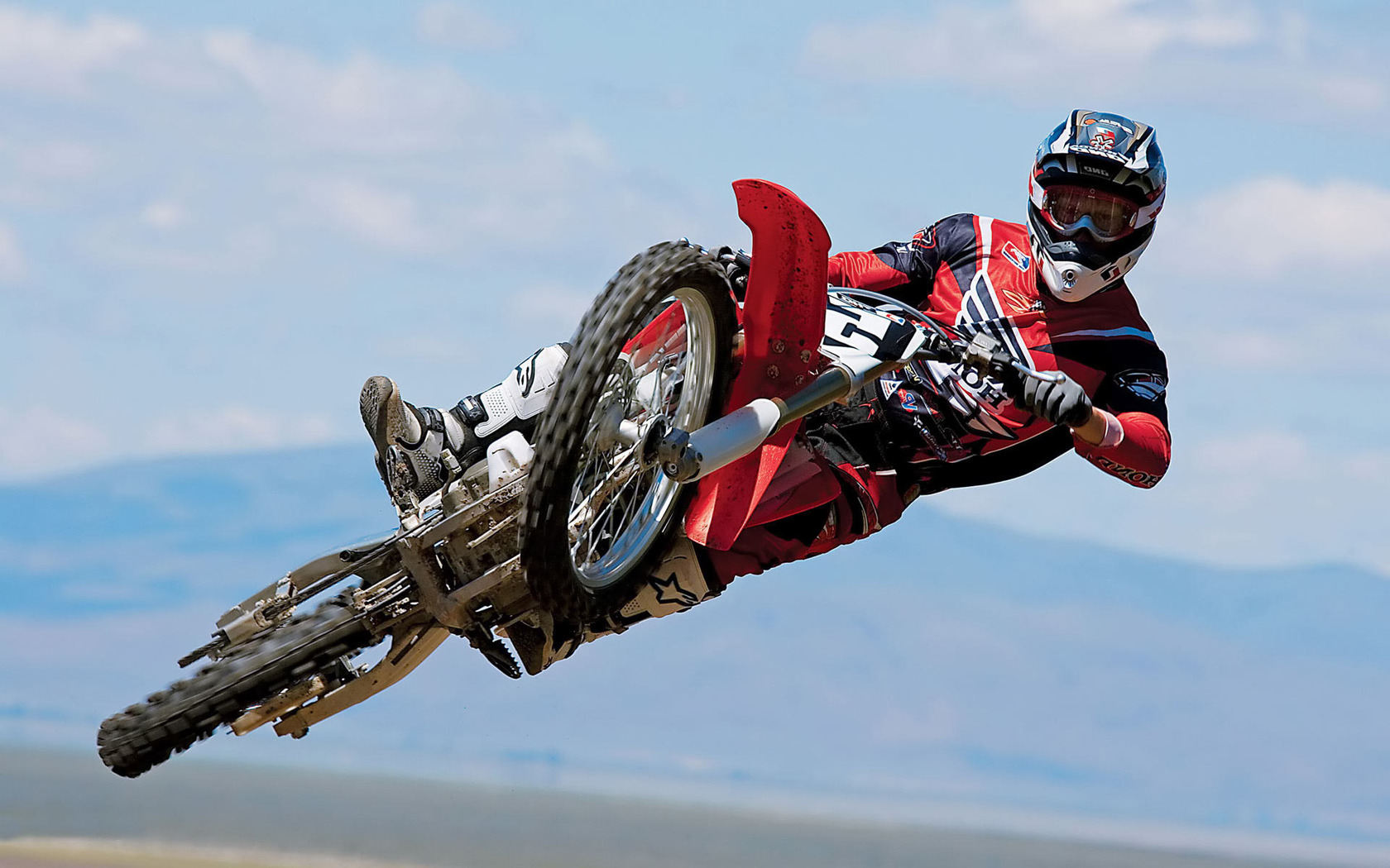 Motocross Bike Wallpaper Hd Honda - HD Wallpaper 